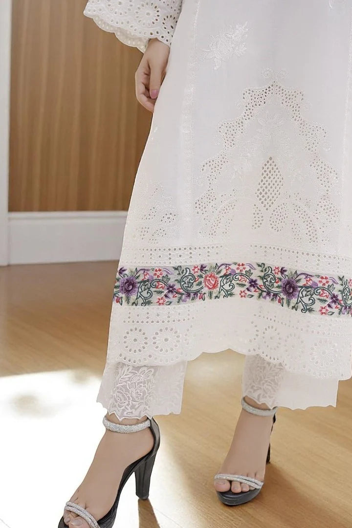 Noorani Grace | 3-Piece Cotton Suit