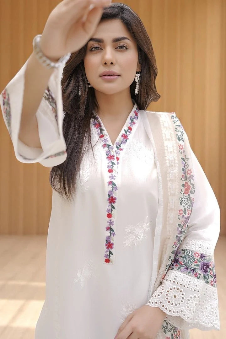 Noorani Grace | 3-Piece Cotton Suit