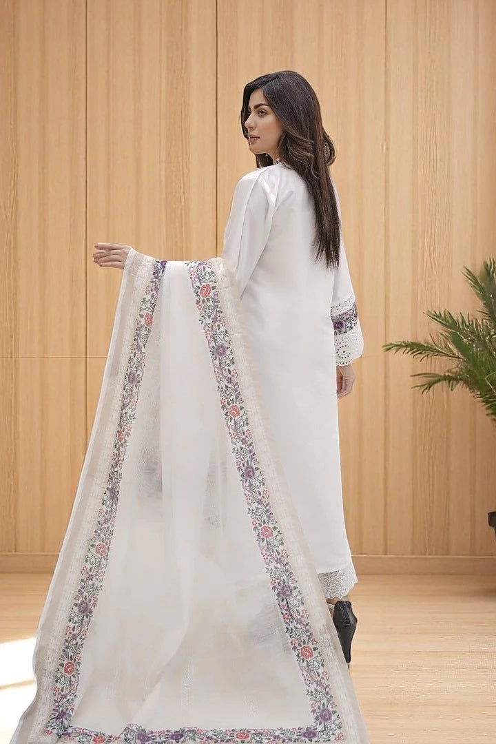 Noorani Grace | 3-Piece Cotton Suit