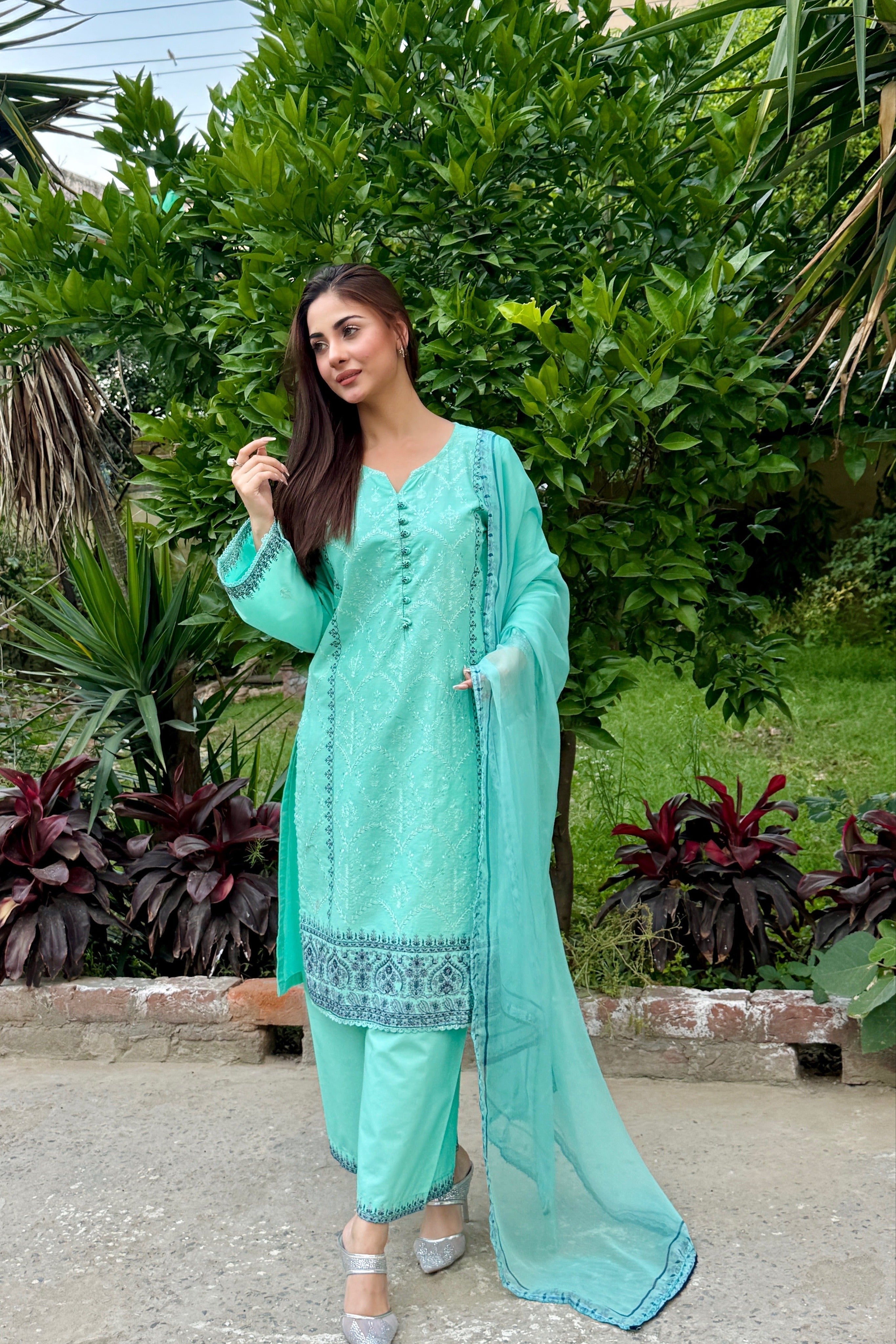 Aqua Serenity - Grace Stitch 