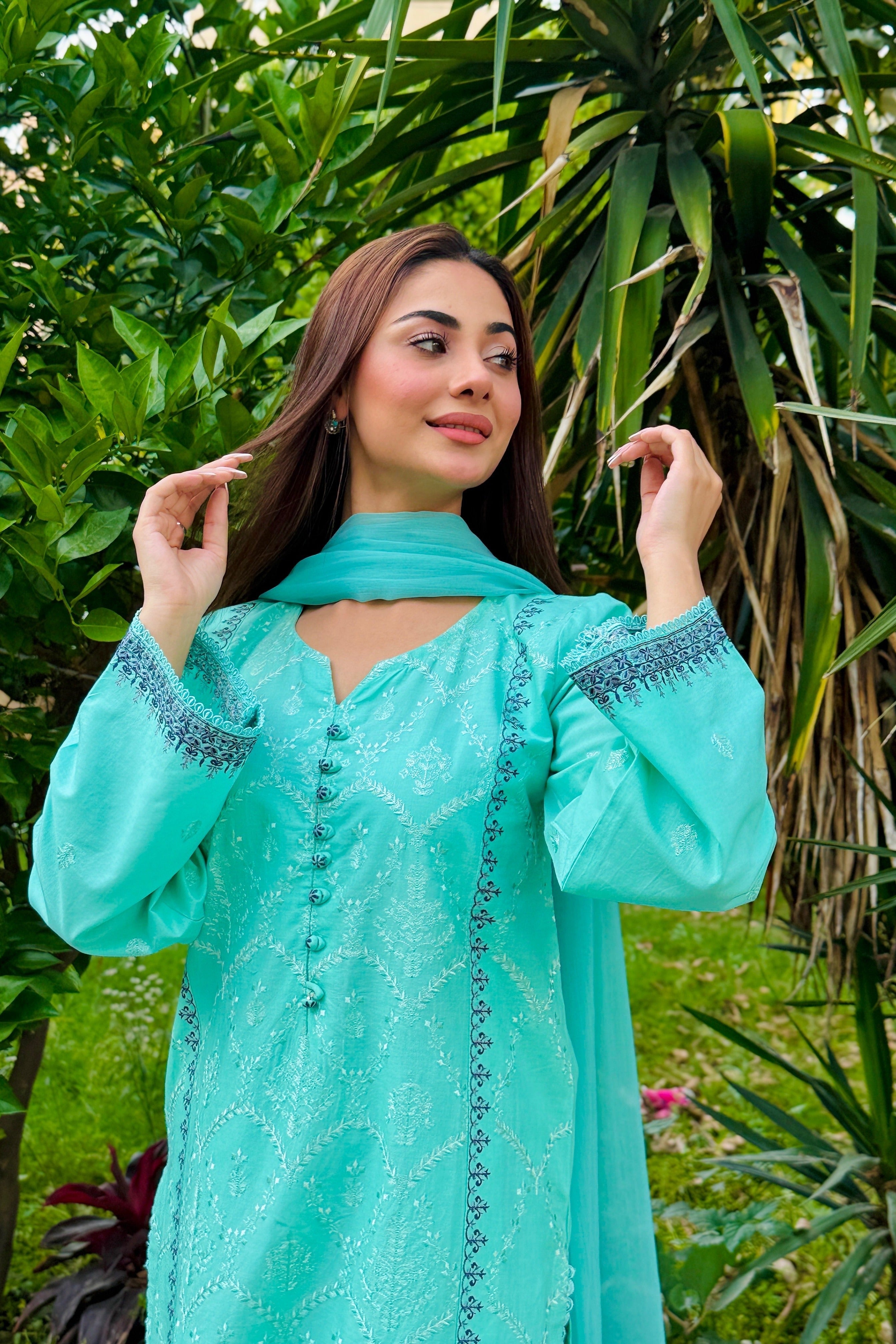 Aqua Serenity - Grace Stitch 