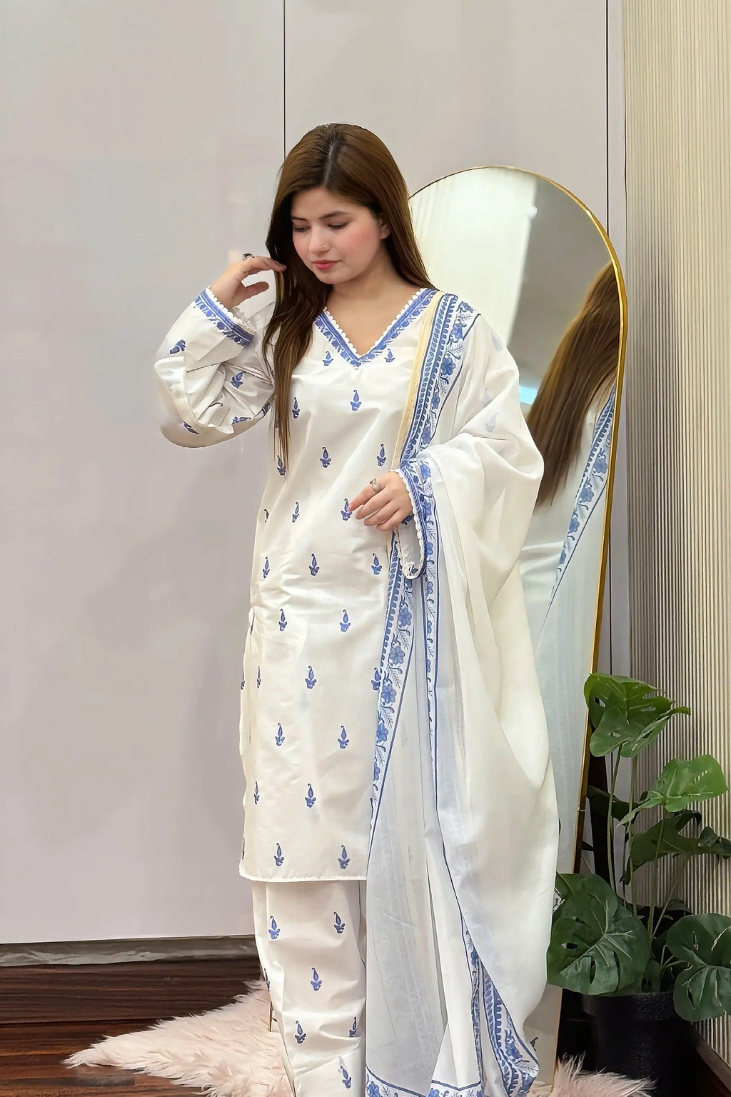 Iris White 3pc