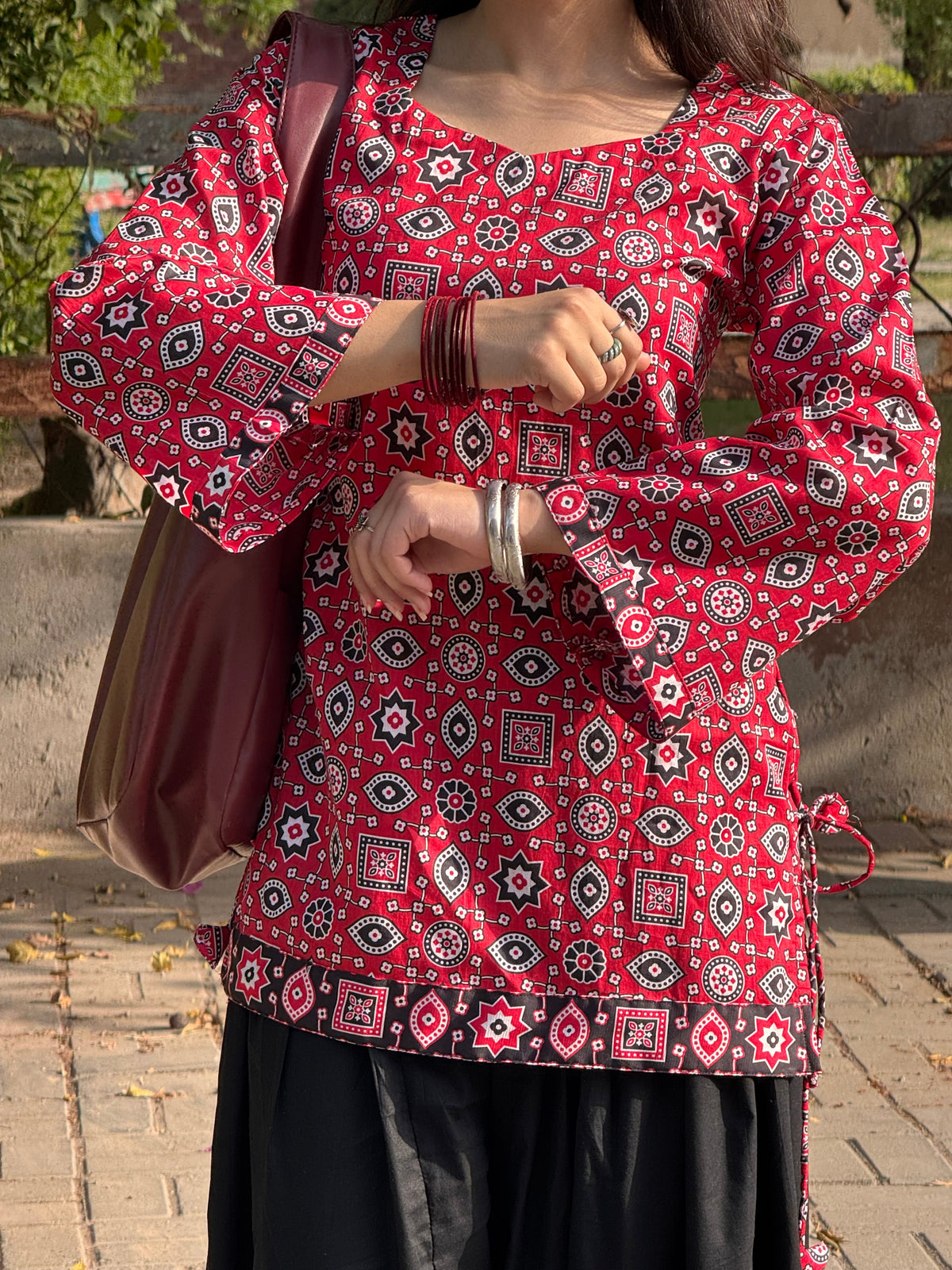 Rangrez Kurti 2 pc