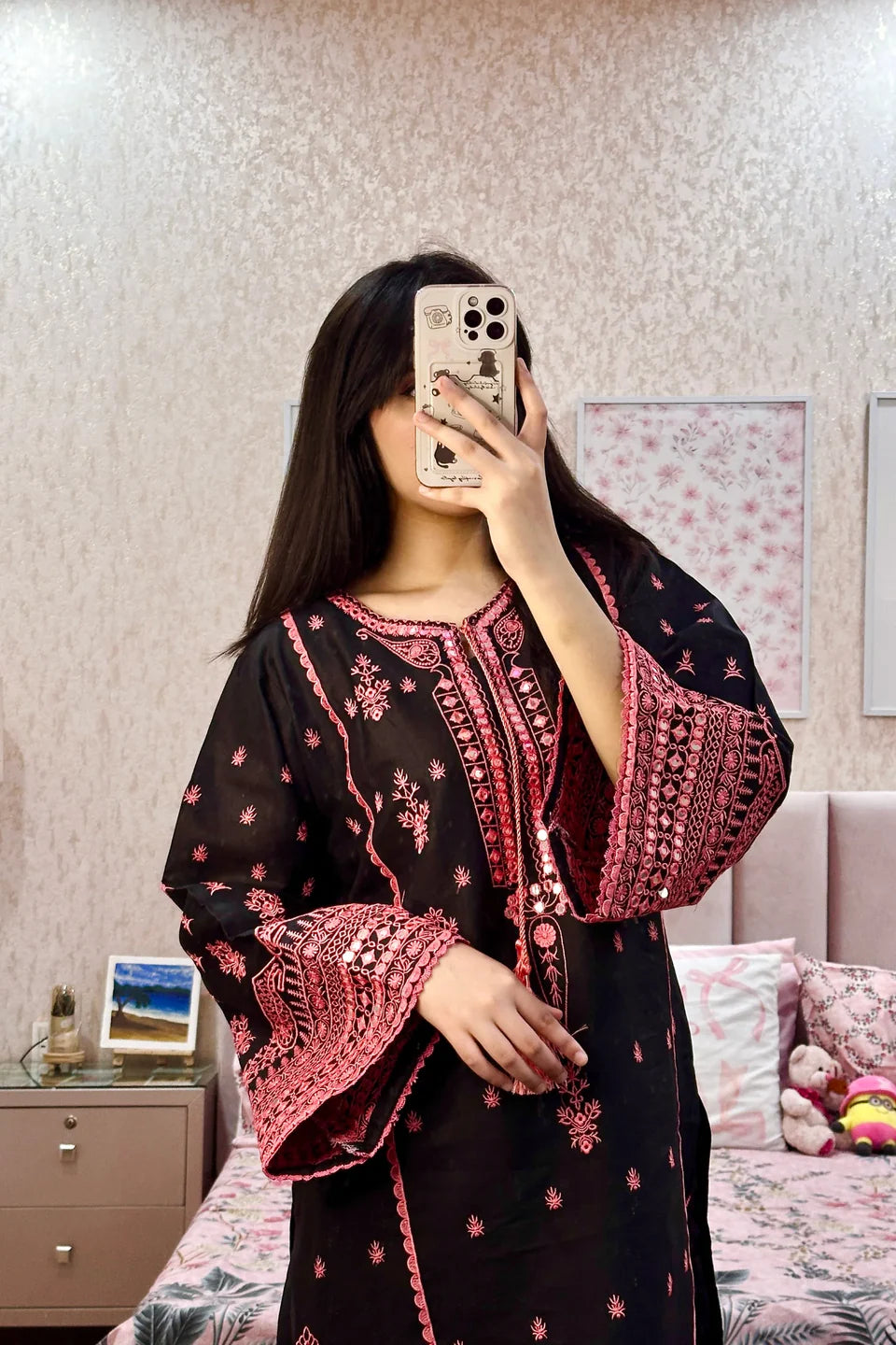Noory phulkari 2 piece