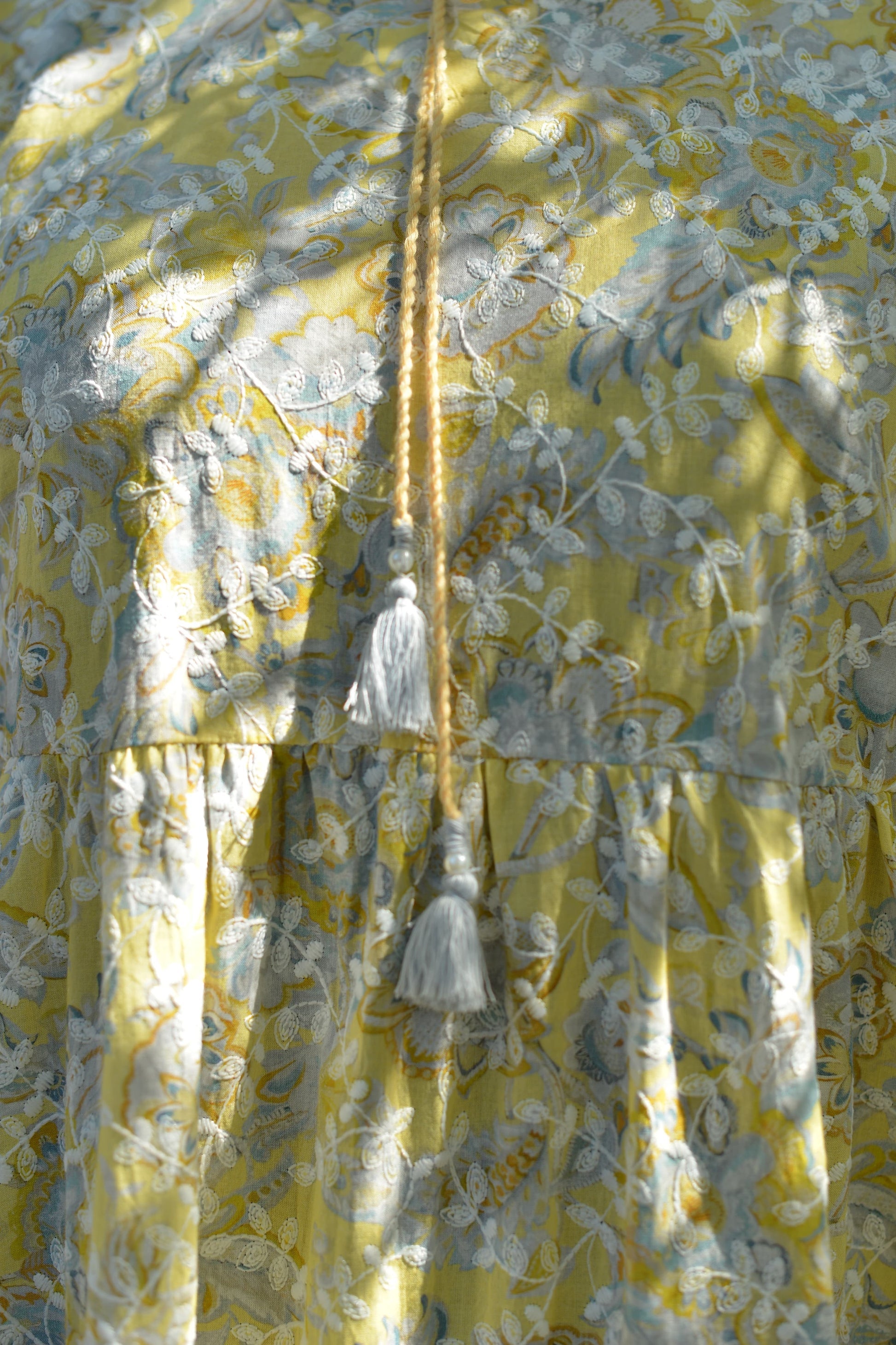 Sunshine Bloom – Printed Long Frock