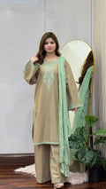 Beige Bloom 3PC