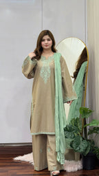 Beige Bloom 3PC