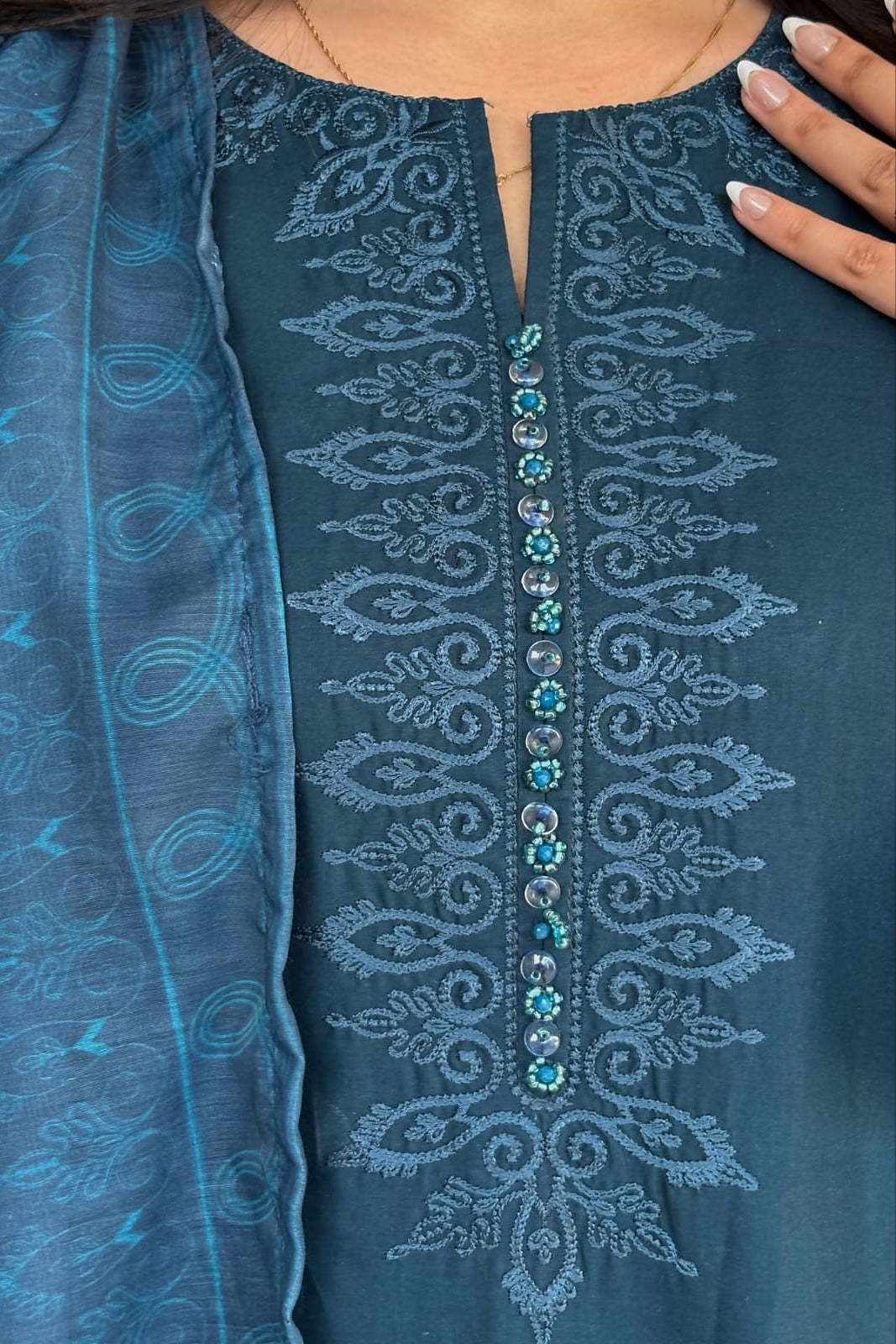 Dark Teal - Grace Stitch 