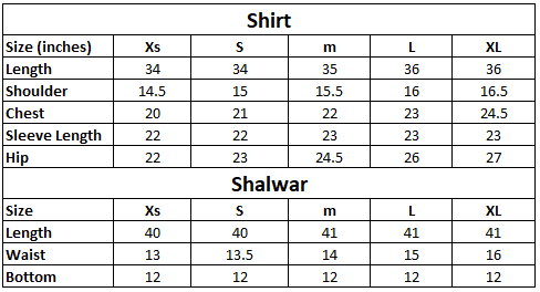 Hoorain 3 piece EMBROIDRED