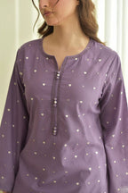 Zarmina Purple 3 Piece